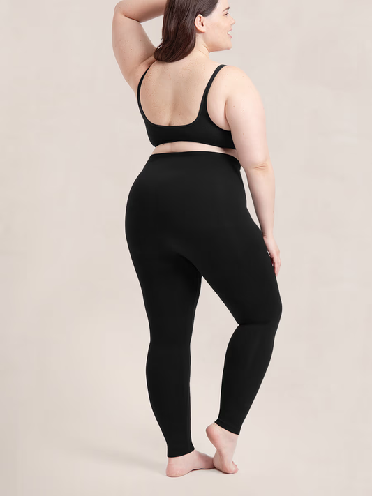 Essentials Seamless Comfort Mid-Waist Shaping Leggings