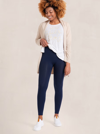 Essentials Seamless Comfort Mid-Waist Shaping Leggings